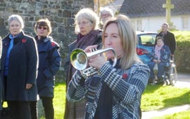 Swimbridge Remembrance Day 2018