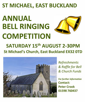 Bell ringing competition poster