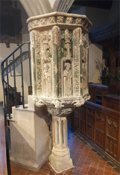 The restored font