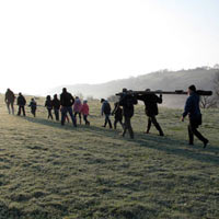 Good Friday Procession to Hooda Hill 2012