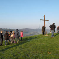 Good Friday Procession to Hooda Hill 2012