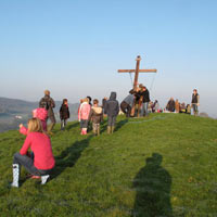 Good Friday Procession to Hooda Hill 2012