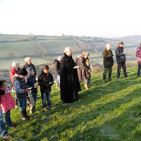 Good Friday Procession to Hooda Hill 2012